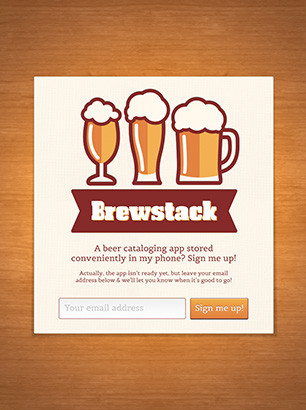 Brewstack landing page (featured image)