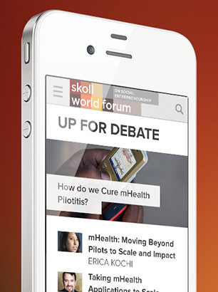 Skoll World Forum on mobile