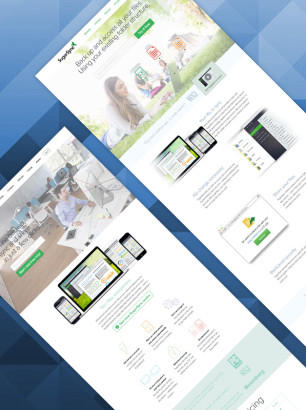 SugarSync homepage refresh